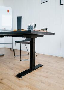 Wuders Polohovací pracovní stůl Archimédés Velikost: 1600 x 700 mm, Odstín kovu: Černý lesklý práškový lak - 9005 1600 x 700 mm