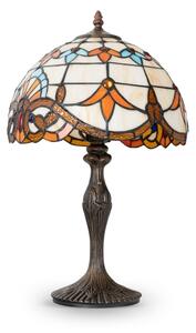 Brilagi - Tiffany vitrážová stolní lampa MIRABELLA 1xE27/60W/230V