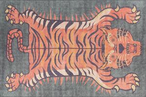 Conceptum Hypnose Kusový koberec Opus Chenille - Green AL 315, Vícebarevná, 140 x 190 cm