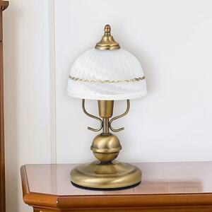 Rabalux Flossi stolní lampa 1x40 W bílá-hnědá 8812