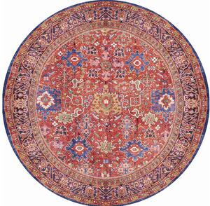 Conceptum Hypnose Kusový koberec Soul Chenille - Red AL 181, Vícebarevná, 150 cm KRUH