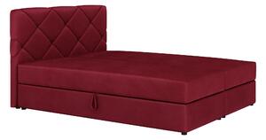 Manželská postel Boxspring 140x200 cm Karum (s roštem a matrací) (růžová). Vlastní profesionální přeprava až k Vám domů 1007771
