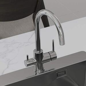Deante Aster baterie pro vodní filtr stojící chrom BCH064M