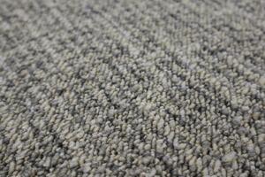 Vopi koberce Kusový koberec Alassio šedobéžový čtverec - 60x60 cm