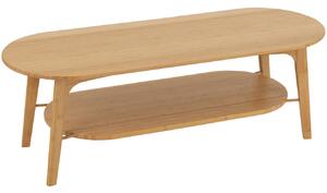 Dřevěný konferenční stolek J-line Bamari 120 x 45 cm