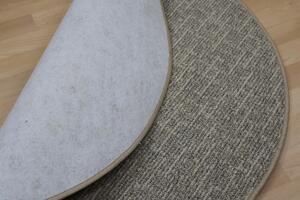Vopi koberce Kusový koberec Alassio šedobéžový kruh - 160x160 (průměr) kruh cm