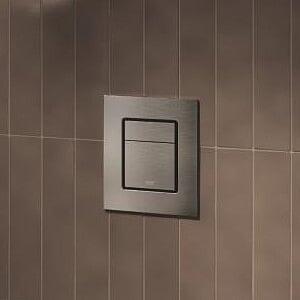 Grohe Skate Cosmopolitan S splachovací tlačítko pro WC Brushed Hard Graphite 37535AL0