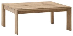 Dřevěný zahradní konferenční stolek Kave Home Ambra 82,5 x 82,5 cm