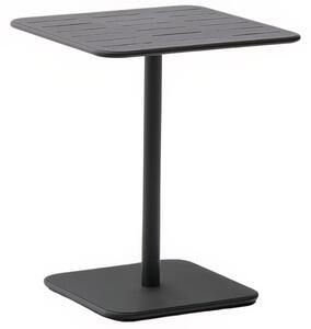 Šedý kovový zahradní stůl Kave Home Brai 70 x 70 cm