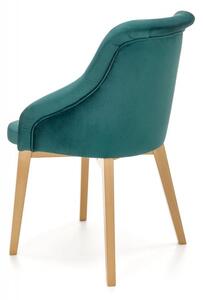Židle TOLEDO (Emerald / Medový dub)