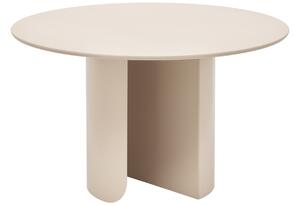 FEST Amsterdam Pískově hnědý lakovaný jídelní stůl Plateau 120 cm