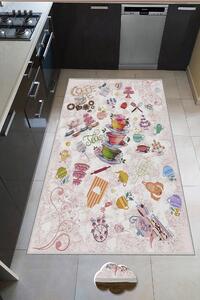 Conceptum Hypnose Kusový koberec Wookece243, Vícebarevná, 50 x 80 cm