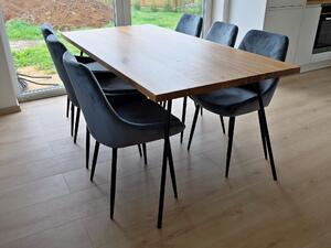 Jídelní stůl Stehlík velikost stolu (D x Š): 160 x 80 (cm)