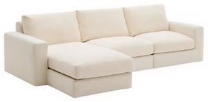 Kave Home Béžová modulární rohová pohovka Alea 310 cm, levá