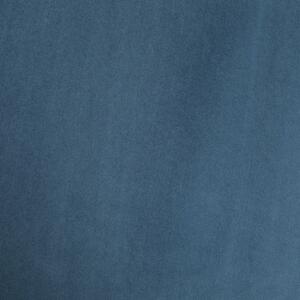 Luxusní modrý závěs velvet 140 x 270 cm