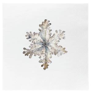 Sögne Home Papírové ubrousky December Snowflake - 20 ks SGH114