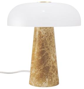 Nordlux Béžová mramorová stolní lampa Glossy Mini