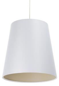 BPS koncept Závěsné svítidlo BOHO, 1xE27, ø 35 cm, v. 35 cm Barva: Bílá