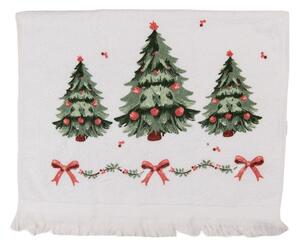 Kuchyňský ručník / ručník pro hosty s tradičním vánočním motivem Traditional Christmas Harmony – 40x66 cm