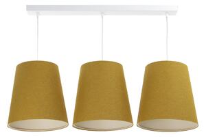 BPS koncept Závěsné lineární svítidlo BOHO, 3xE27, d. 85 cm Barva: Zlatá