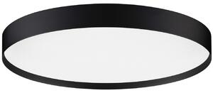 Černé kovové stropní LED světlo Nova Luce Roi 50 cm