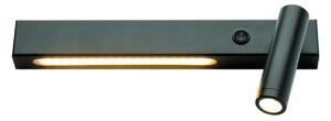 ACA Lighting nástěnné svítidlo LED 13W 3200K 980lm černá 280*40CM P75 SF2110LEDBK