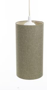 BPS koncept Závěsné svítidlo BOHO elegant slim, 1xE27, v. 30 cm Barva: Zelená
