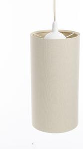 BPS koncept Závěsné svítidlo BOHO elegant slim, 1xE27, v. 30 cm Barva: Krémová