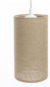 BPS koncept Závěsné svítidlo BOHO elegant slim, 1xE27, v. 30 cm Barva: Světlá juta