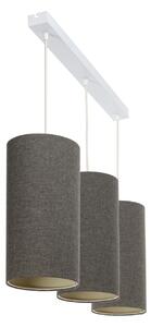 BPS koncept Závěsné svítidlo BOHO elegant slim, 3xE27, d. 88 cm Barva: Grafitová