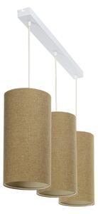 BPS koncept Závěsné svítidlo BOHO elegant slim, 3xE27, d. 88 cm Barva: Hořčicová