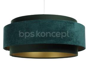 BPS koncept Závěsné svítidlo DOBLO, 1xE27, ø 60 cm Barva: Zelená