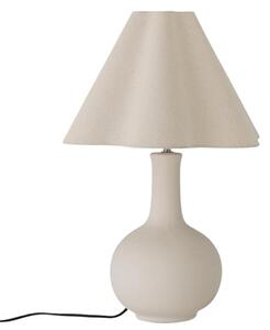 Bílá kameninová stolní lampa Bloomingville Heide