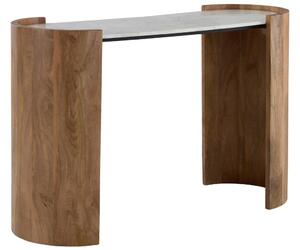 Jotex Bílý mramorový toaletní stolek ILSE 120 x 45 cm