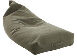 Jotex Olivově zelený dětský sedací pytel BEAN MINI 110 x 60 cm