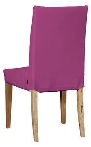 Potah na židli IKEA Henriksdal, krátký barva růžová látka pletený vzor