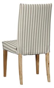 Potah na židli IKEA Henriksdal, krátký barva béžová látka vzorované