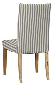 Potah na židli IKEA Henriksdal, krátký barva šedá látka vzorované
