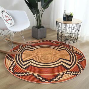 Conceptum Hypnose Kusový koberec Woopamuk512, Oranžová, 90 x 90 cm