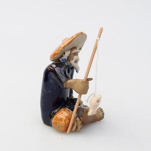 E-bonsai Keramická figurka - Rybář