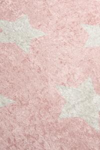 Conceptum Hypnose Kusový koberec Yıldız - Pink, Vícebarevná, 100 x 160 cm