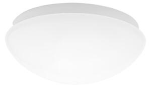 KANLUX Venkovní stropní osvětlení RIDES, 1xE27, 25W, 28cm, kulaté, bílé, IP44 19001