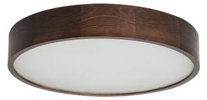 KANLUX Dřevěné stropní osvětlení LEVILA, 3xE27, 40W, 48cm, kulaté, wenge 23122