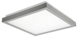 KANLUX Přisazené LED stropní osvětlení TYBIA, 38W, denní bílá, 41x41cm, hranaté, šedobílé 24640