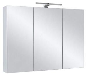 Comodo Zrcadlová skříňka Ticino 80 ZS LED-CR s osvětlením Any LED 30 CR, chrom