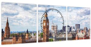 Obraz - Big Ben (s hodinami) (90x30 cm)