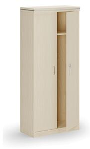 Šatní skříň s výsuvem ARRISTO LUX, 800 x 400 x 1836 mm, bříza