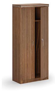 Šatní skříň s výsuvem ARRISTO LUX, 800 x 400 x 1836 mm, ořech