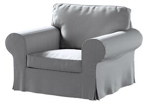 Potah na křeslo IKEA Ektorp barva šedá látka sametová