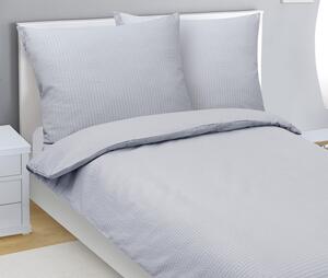 Bellatex Povlečení krepové Šedá uni rozměr 140x200, 70x90 cm